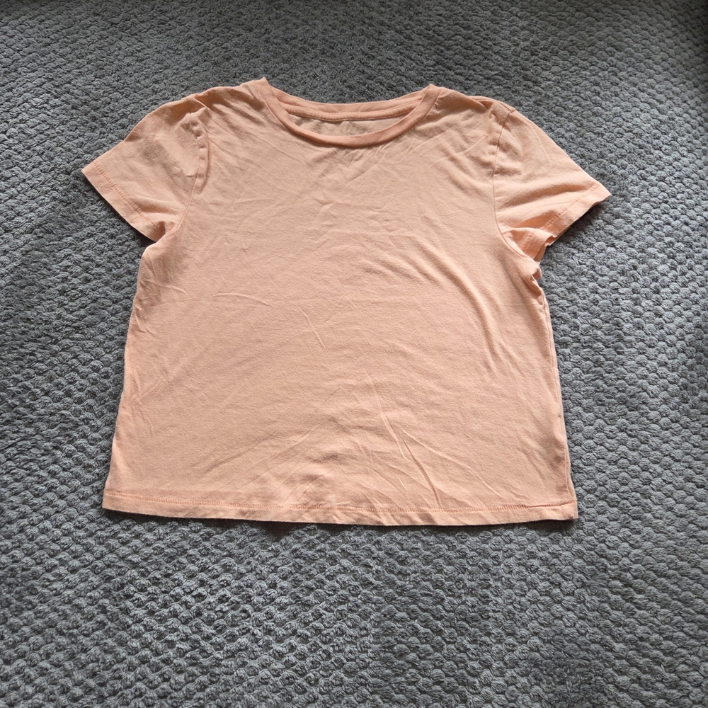 Universal Thread Peach Short Sleeve Tee Spring Summer Soft Casual Basic